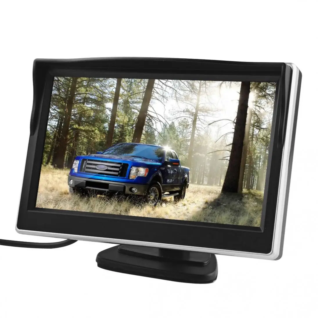 5 дюймовый TFT ЖК экран 480x272 HD цифровой цветной автомобильный монитор заднего вида