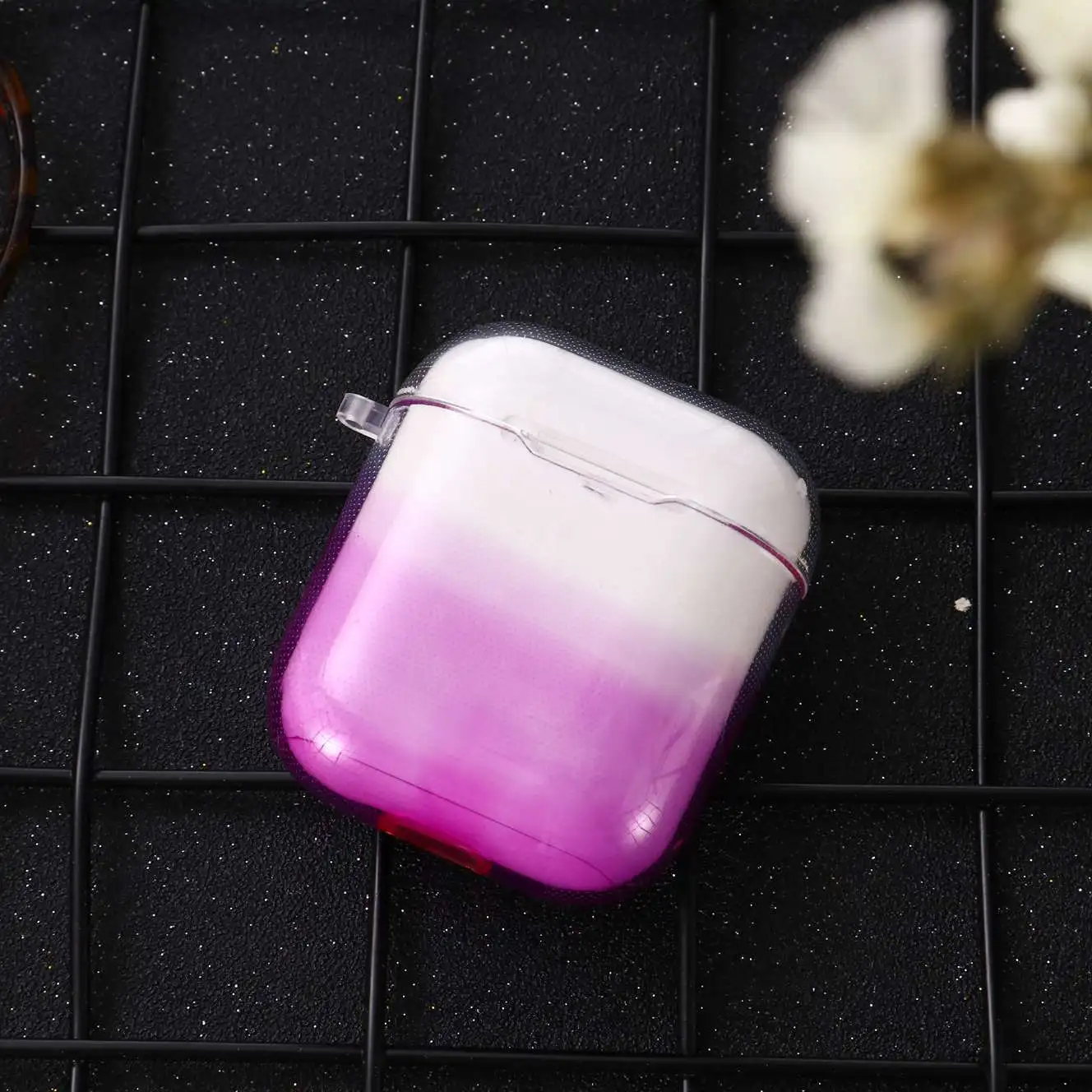 A1 Чехол для AirPods, Роскошный прозрачный градиентный ТПУ защитный чехол, беспроводной чехол для наушников Air pods 2, силиконовый прозрачный Чехол - Цвет: A1