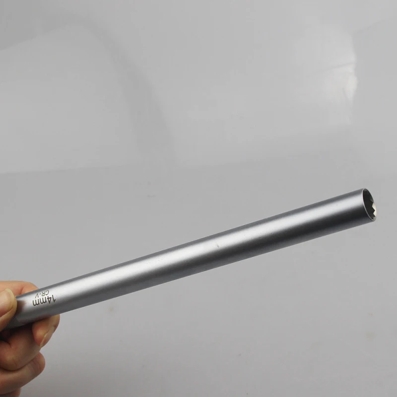 Ключ с гнездом зажигания 3/8 привод 14 мм инструмент для удаления свечей 250 длина