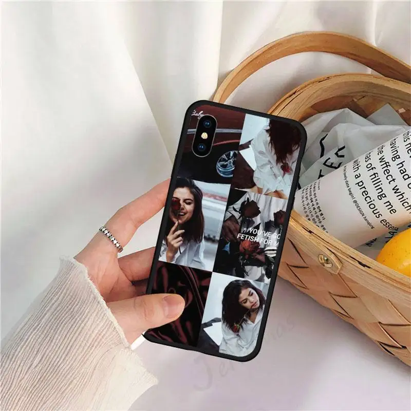 

Selena Gomez Phone Case for iPhone 11 12 mini pro XS MAX 8 7 6 6S Plus X 5S SE 2020 XR