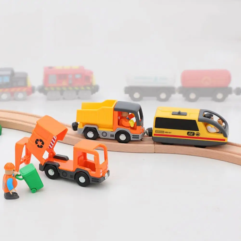 Магнитный Электрический игрушка локомотив город строительная машина игрушка| |