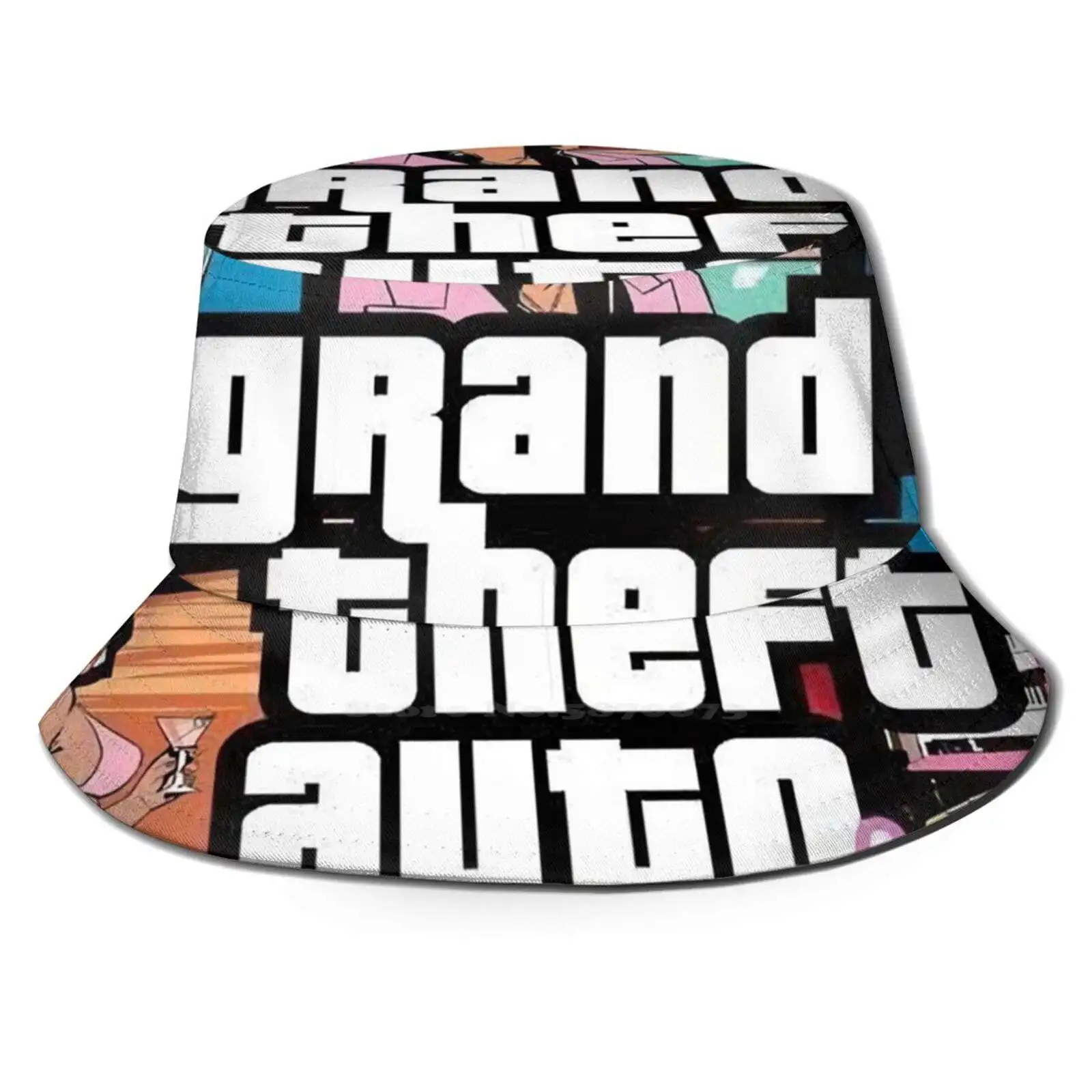 Складные панамы Vice City с защитой от ультрафиолета для женщин и мужчин цвет на