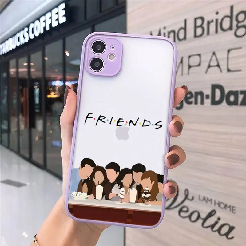 

Best friends American TV series Phone Cases matte transparent For iphone 7 8 11 12 plus mini x xs xr pro max cover