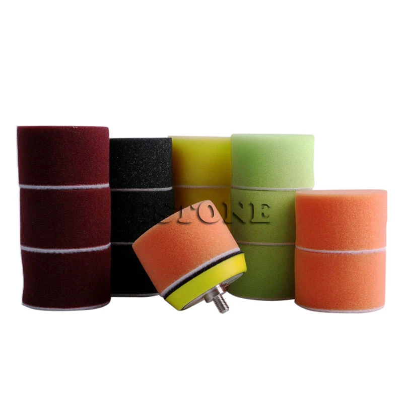 

16pcs 2'' High Gross 50mm Polishing Buffing Pad Kit for Car Polisher Buffer N84F