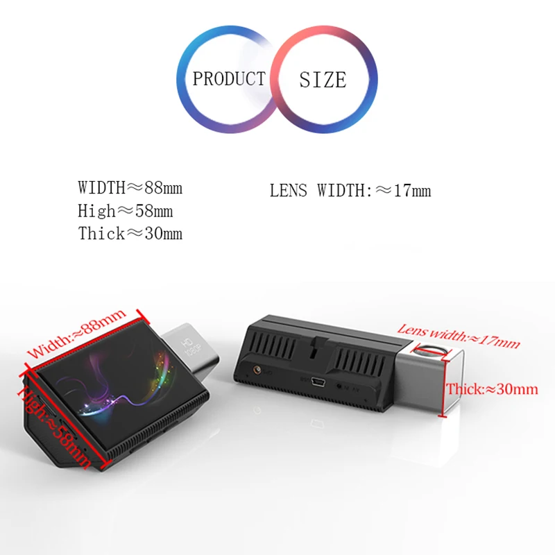 Автомобильный видеорегистратор 3 дюйма Android 8 1 HD 1080P 4G Wi Fi DVR камера с GPS навигацией