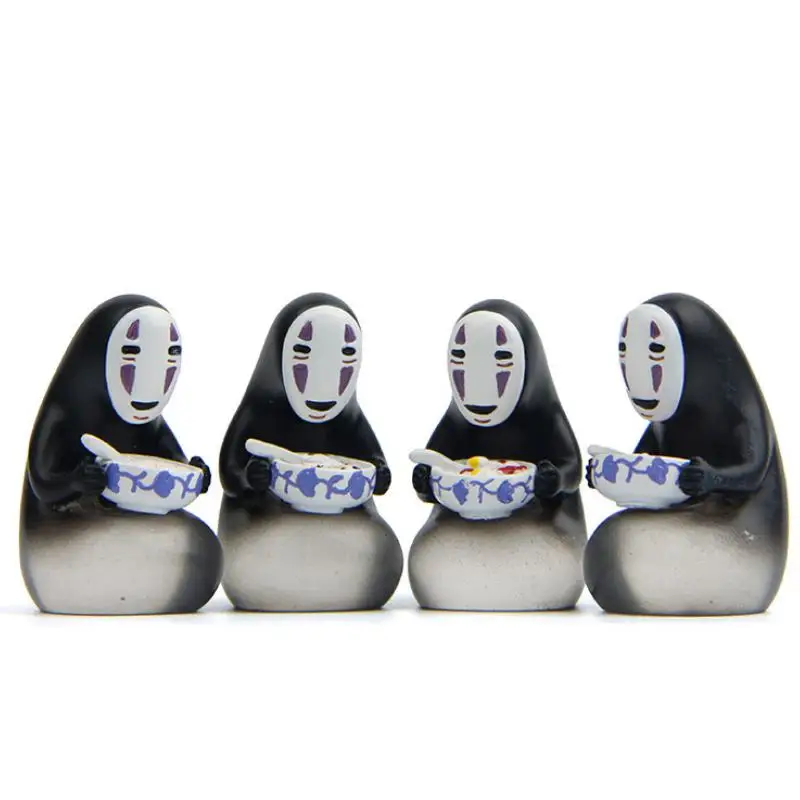 1 шт. симпатичная студийная экшн-фигурка человека без лица из мультфильма гаибли