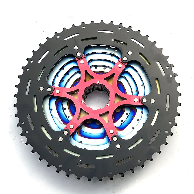 RACEWORK 12 скоростной MTB велосипед Freewheel раздельный Радужный сверхлегкий алюминиевый