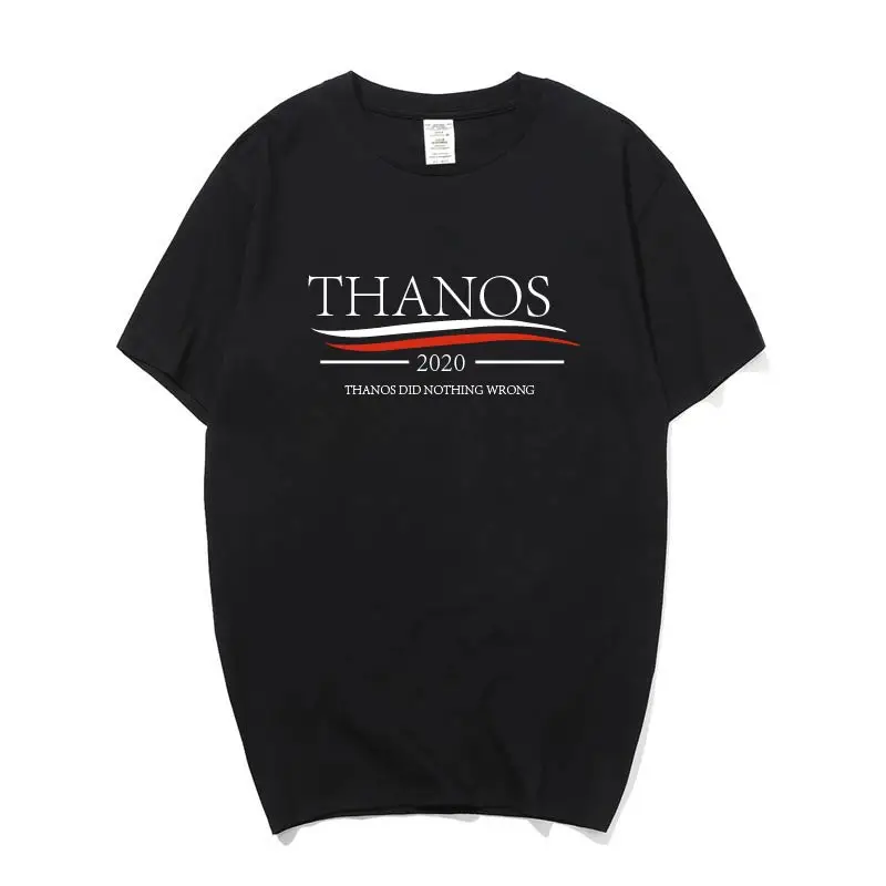 Футболка Infinity Gauntlet Avengers Thanos 2020 Dot Nothing неправильная Мужская и женская футболка с
