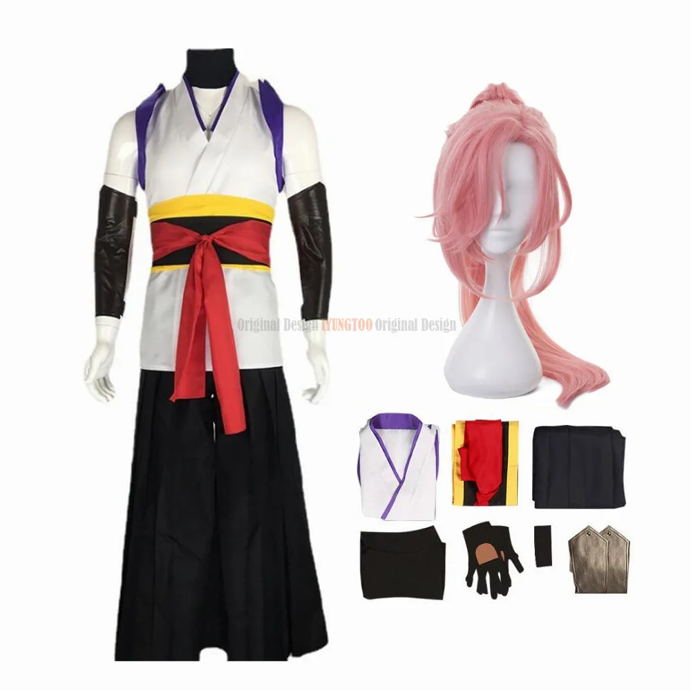 

Anime Sk8 The Infinity Cherry Blossom Cosplay Costume Samurai Clothes Kimono