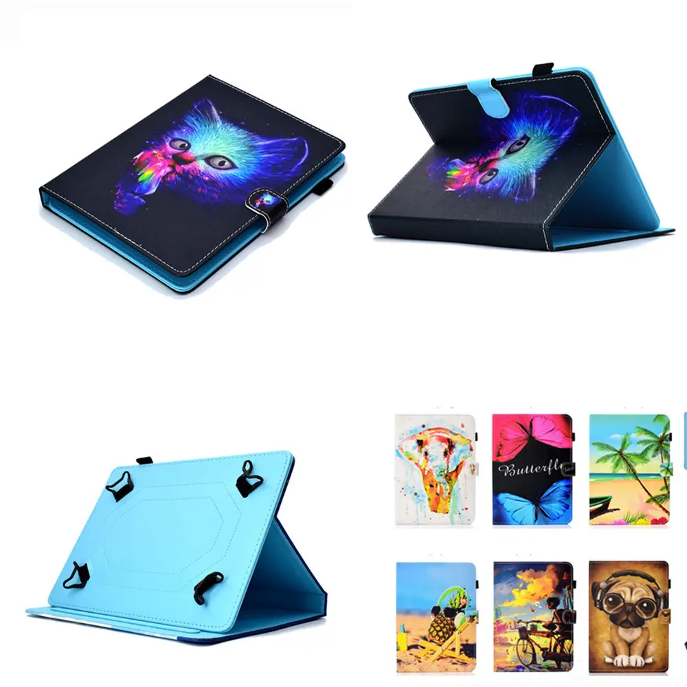 PU Leather 10.1 Inch Universal Cover Sleeve Pouch Bag Case f For Huawei Mediapad M6 M5 Lite M3 M2 10.1 T5 T3 9.6 10.1'' Tablet