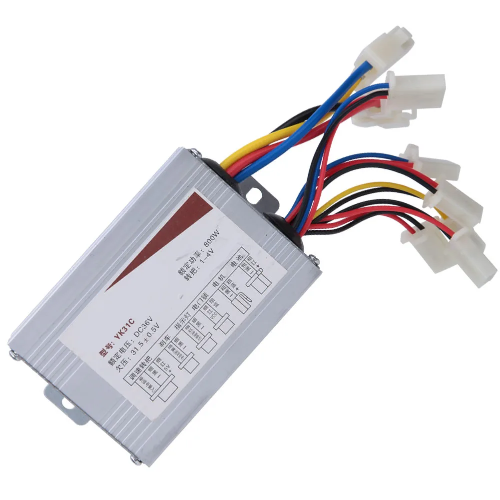 36V 800W Electric Brush Motor Controller DC Speed Control for Electro-Tricycle Scooter Quality Accessories | Спорт и развлечения
