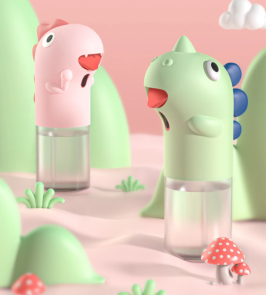 Автоматический диспенсер для мыла с бесконтактным датчиком милая мультяшная