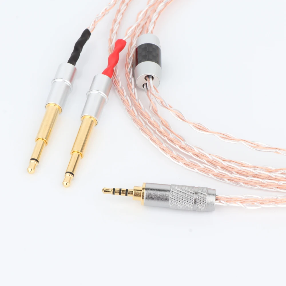 Гибридный Hi-Fi кабель Preffair OCC + с уравновешенным штекером 2 5 мм для наушников MEZE99