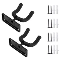 2pcs guitar wall mount guitar hangers for wallwall guitar mount hooks standperfectly display musical instruments