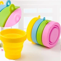 payne 170ml folding silicone cup portable silicone telescopic drinking collapsible tea cup multi function foldable silica mug