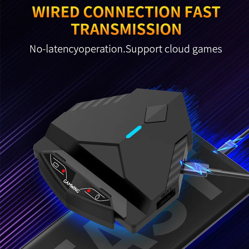 Адаптер геймпада PUBG для мобильного телефона с клавиатурой и мышью Android