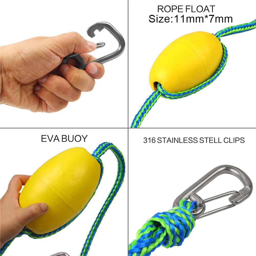 Буксировочный канат песочный мешок 2 в 1 якорь и водонепроницаемая док станция