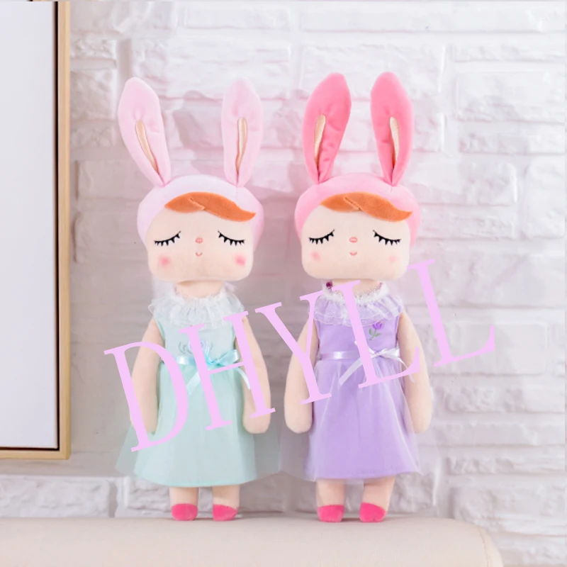 Metoo Newest Plush&ampStuffed Sweet Rabbit Cute Animals For Kids Toys Angela Doll Girls Birthday Christmas Gift Dres | Игрушки и хобби