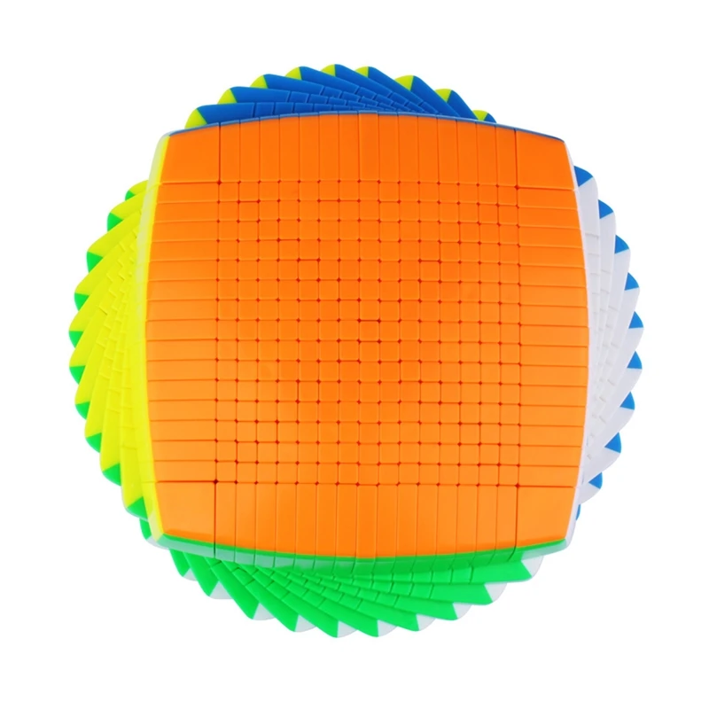 Yuxin Huanglong 17x17x17 кубик рубика волшебный куб без наклеек скорость Cube17x17