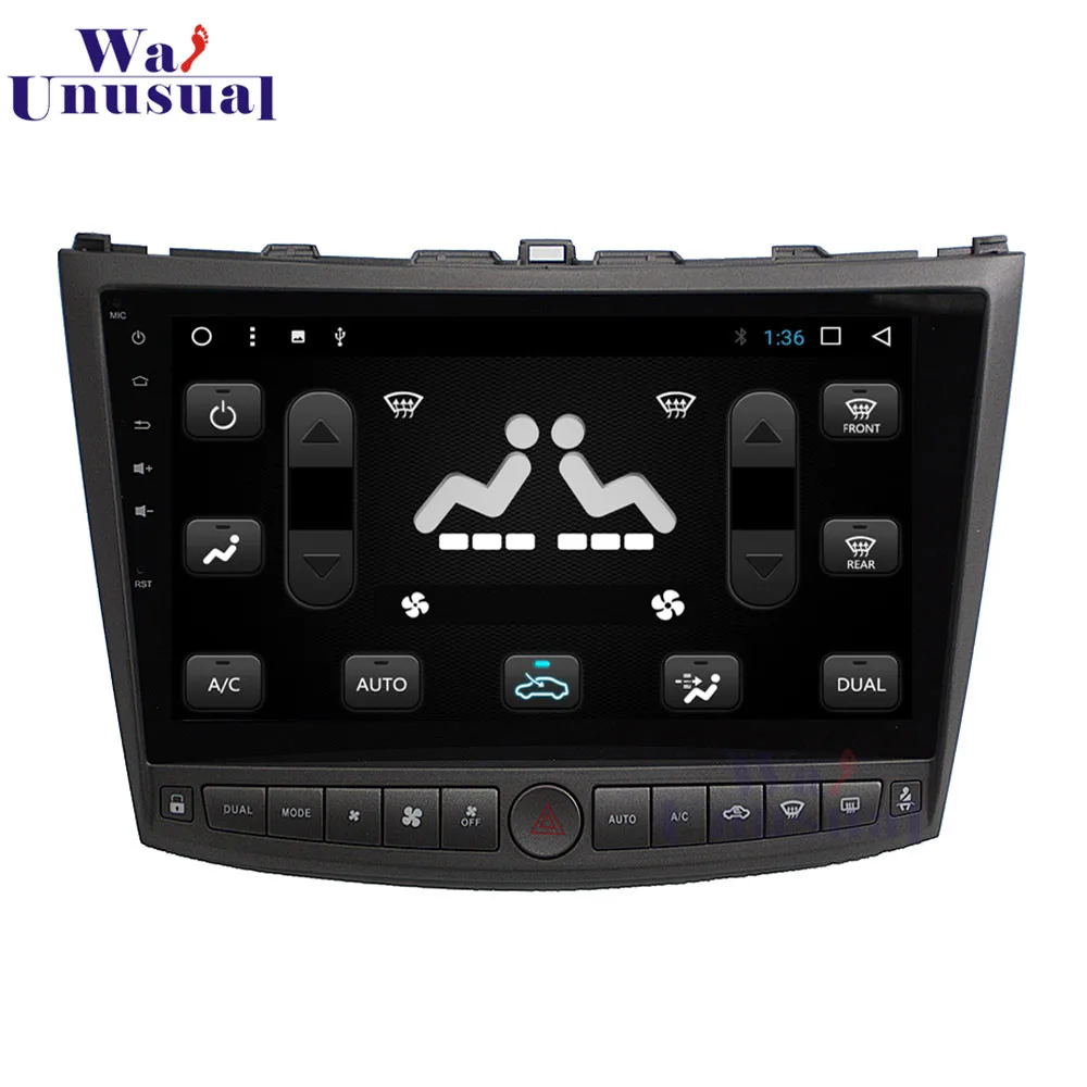 Автомагнитола wanобычная 10 1 дюйма 8 ядер 2 + 32 ГБ Android 0 для Lexus IS350 IS250 2005 2006 2007 2008 2009 3G BT