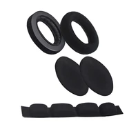 replacement velvet earpads or headband for sennheiser hd545 hd565 hd580 hd600 hd650 headphones foam ear cup ear cushions cover