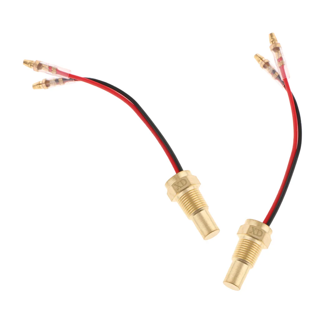 2 шт автомобиль внедорожник датчик температуры воды 10 мм Головка вилка 1/8