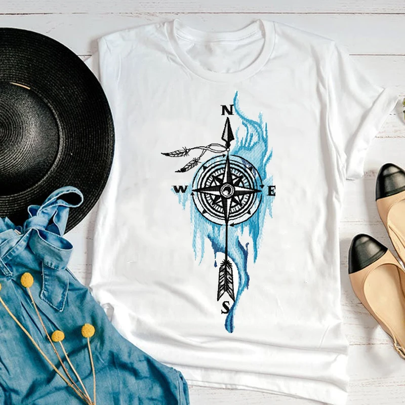 

Women Graphic Cartoon Summer Casual Elephant Animal Ladies Cute Fashion 90s Print Female Clothes Tops Tees Tshirt T-Shirt
