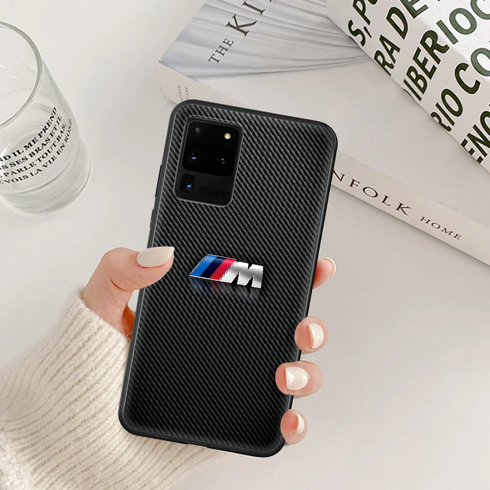 

Blue Red Car for Bmw Phone Case For Samsung Galaxy Note S 8 9 10 20 Plus E Lite Uitra black Etui Painting Shell Fashion Coque