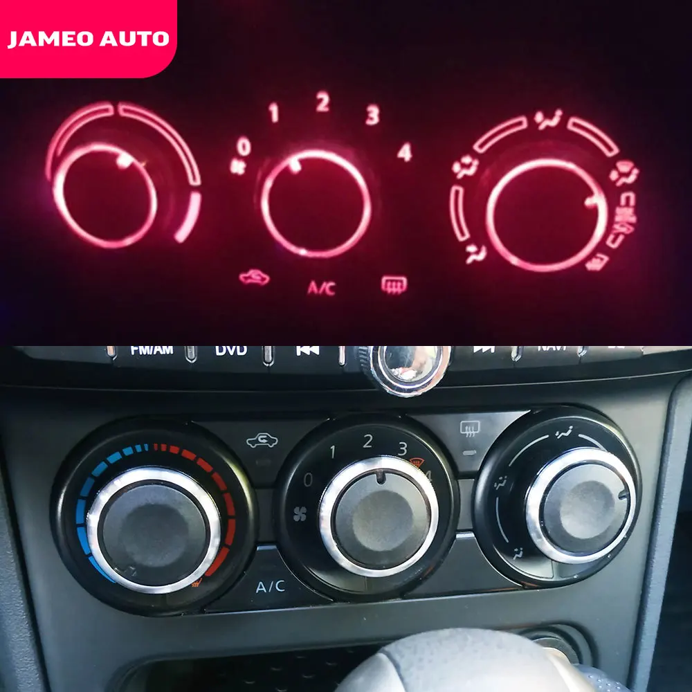 Ручка кондиционера Jameo Auto A/C для Honda Old Fit 2002 2010 AC ручки контроля тепла автомобиля