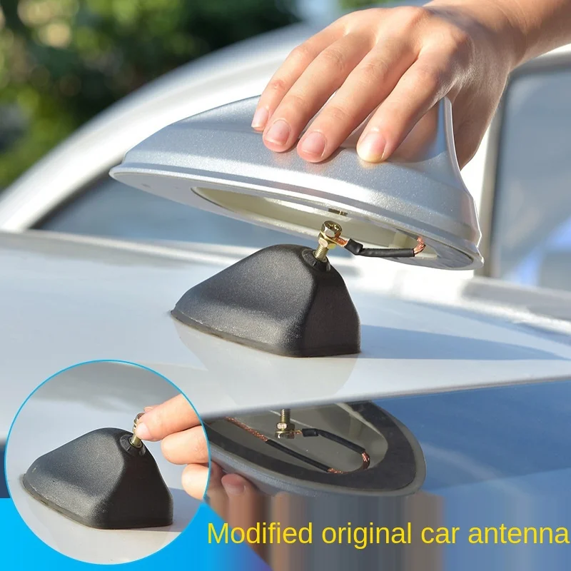 

Special shark fin antenna, waterproof, overhead car radio, stronger signal piano paint, suitable for most car models
