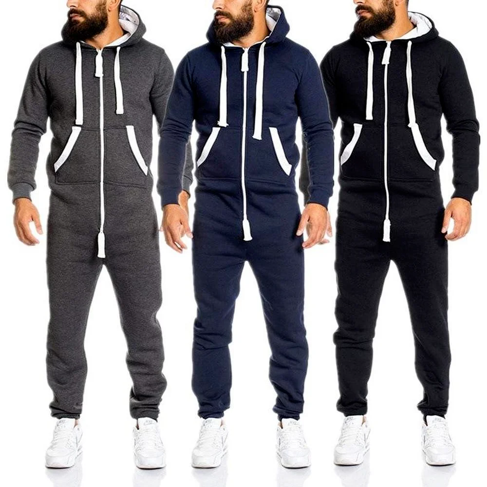 

Мужские комплекты ZOGAA, повседневный спортивный костюм на молнии