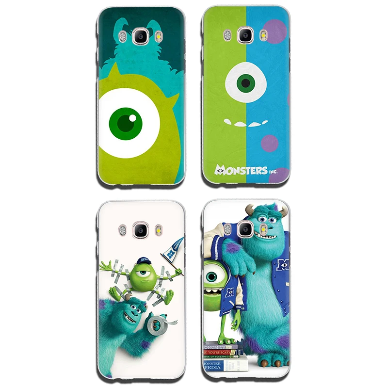 Cute Monsters Sulley University Tiger Hard Phone Cover Case For Samsung Galaxy J3 5 Prime 2017 EU J7 7 US | Мобильные телефоны и