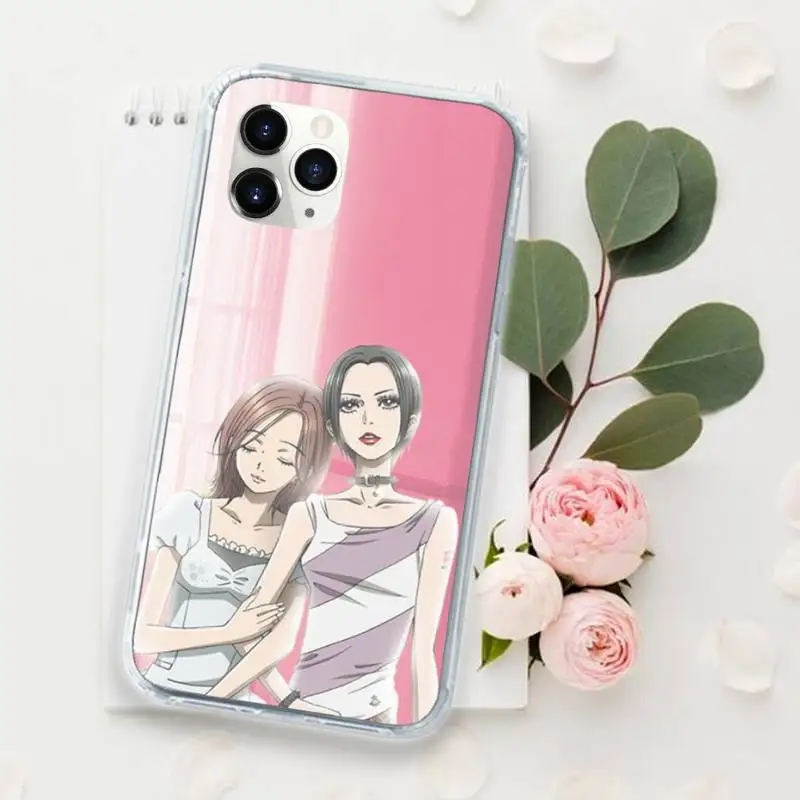 

Oosaki Nana Japan anime Phone Case for iPhone 11 12 mini pro XS MAX 8 7 6 6S Plus X 5S SE 2020 XR Luxury brand shell funda