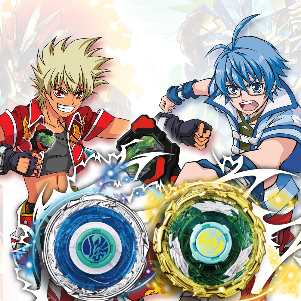 Juguete de Beyblade de la serie Infinity Nado 3 para ni&ntilde;os, transformable juguete de Metal, 2 en 1, giroscopio dividido, Batalla, giratorio, con lanzador-1