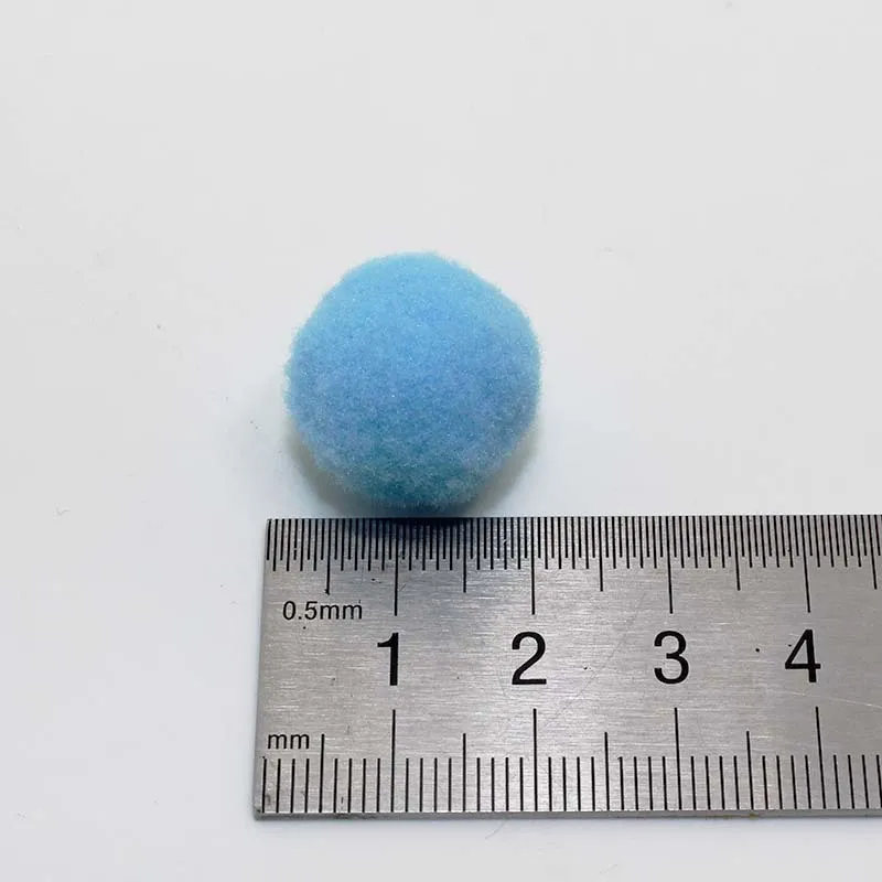 10 шт. круглые помпоны мягкие шарики Помпоны пушистые плюшевые Меховые материалы