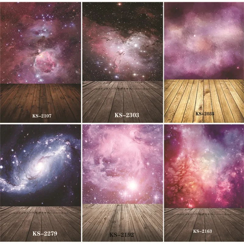 

ZHISUXI Vinyl Custom Photography Backdrops Prop Starry floor Photography Background #KS200410-07