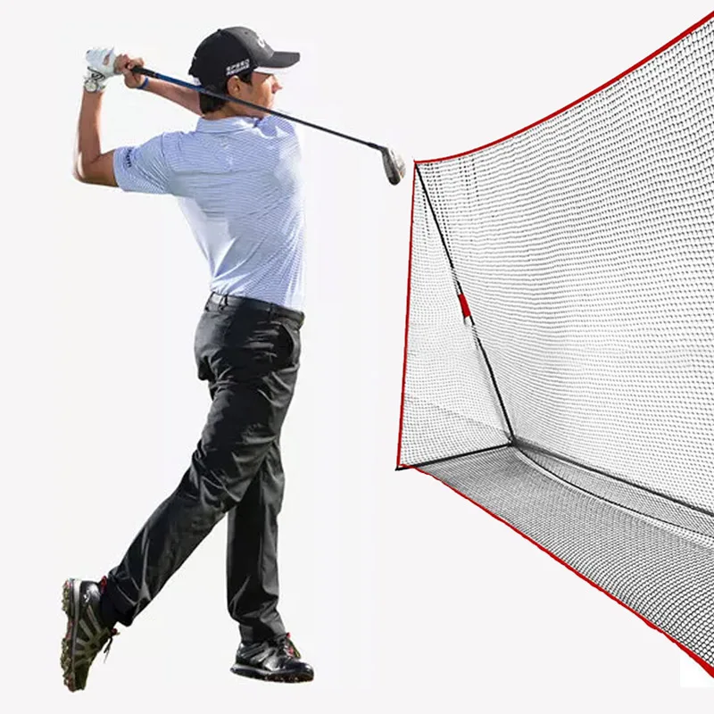 

300*200cm Golf Practice Hitting Polyester Net Portable Swing Golf Cage Detachable Indoor Outdoor Training Accessories With Bag