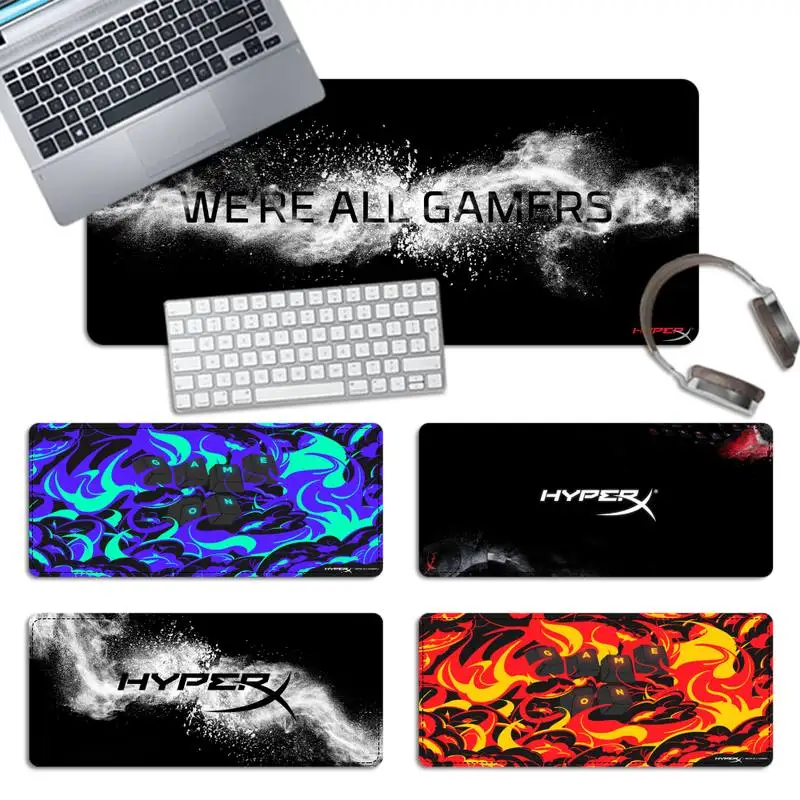 

Fashion HyperX logo Gaming Mouse Pad Laptop PC Computer Mause Pad Desk Mat For Big Gaming Mouse Mat For Overwatch/CS GO