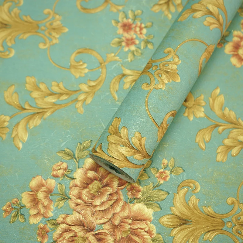 

non-self-adhesive wallpaper Home decoration wallpaper furniture tape bedroom living room 3D wall paper stickers