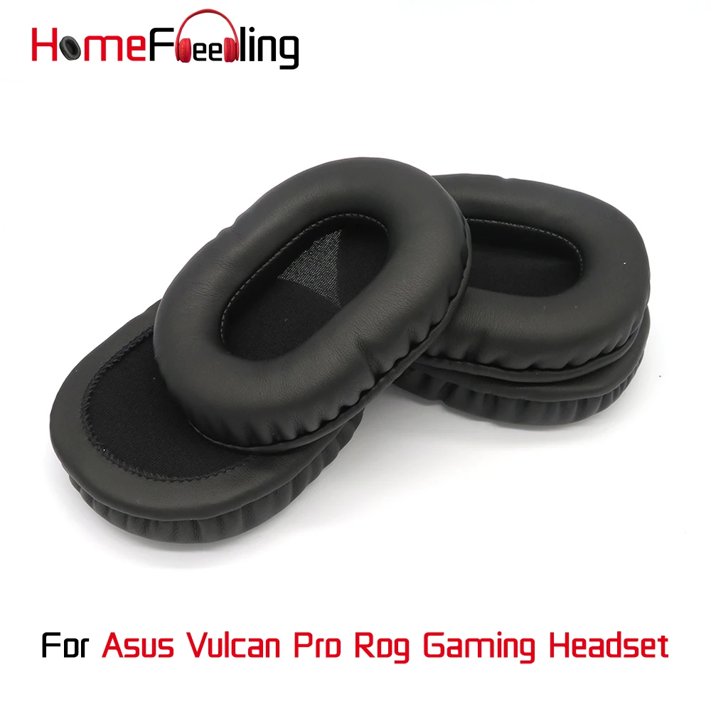 

Амбушюры Homefeeling для Asus Vulcan Pro Rog, игровая гарнитура, круглые универсальные запасные части Leahter, амбушюры