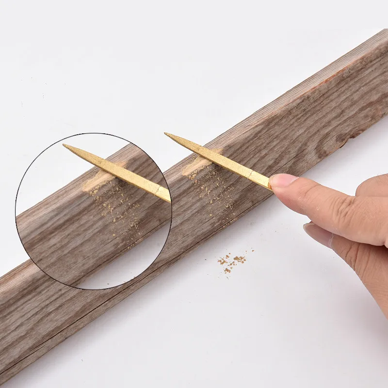 10 шт. набор игл с алмазным покрытием DIY ремесло Деревообрабатывающие инструменты