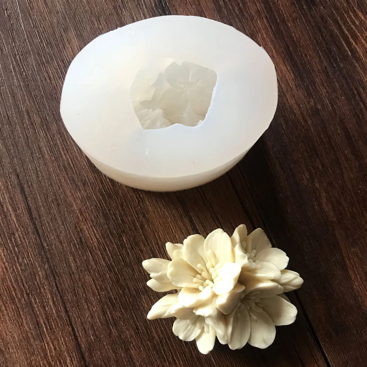 1 шт. 3D Цветочная художественная силиконовая форма для рукоделия мыло ручной