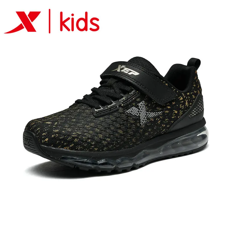 Xtep/Модная спортивная обувь для мальчиков Детская бега Дышащая Спортивная на