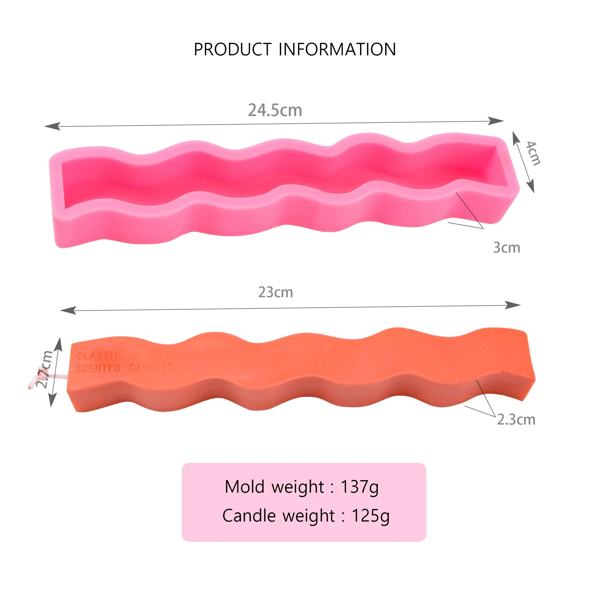 Креативная форма в форме свечи меча изогнутая лестничная необычное длинное