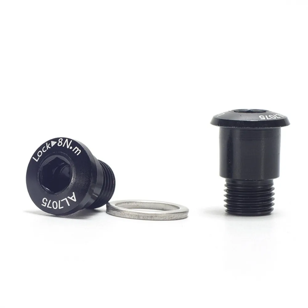 2Pcs Bicycle Rear Derailleur Fixing Bolts MTB Bike Jockey Wheel Screws For SHIMAN0 TX/TZ Ultralight Aluminum Cycling Screws Nuts