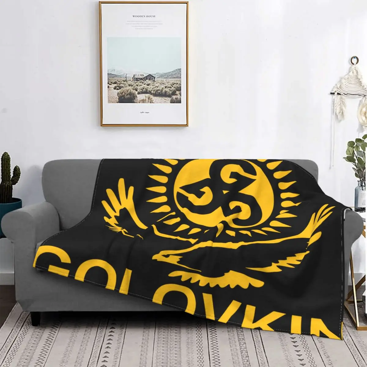 

Ggg-Manta personalizada de boxeo Gennady Golovkin, colcha a cuadros para cama, sofá, manta de Picnic, colcha de 220x240, novedad