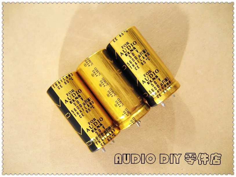 

ELNA Gold для аудио (LAO) 5600 мкФ 50V5600uf аудио электролитический конденсатор
