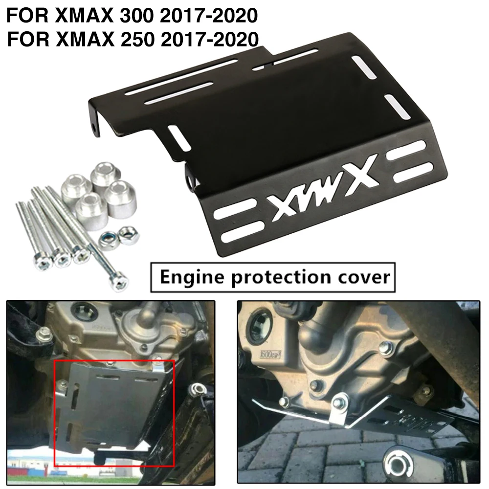 

Motorcycle Engine Chassis Cover Guard Protector Anti-Drop For Yamaha X-MAX XMAX 300 250 XMAX125 XMAX300 XMAX250 2017 - 2020