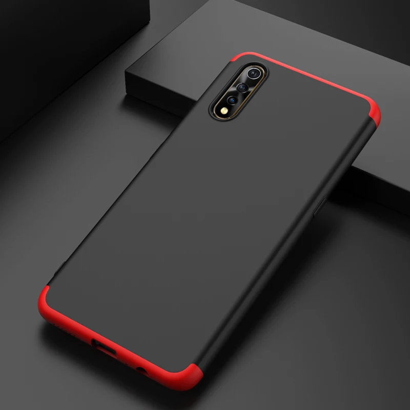 Оригинальный чехол для Vivo V17 Neo 360 полная защита ударопрочный 3 в 1 тонкий жесткий