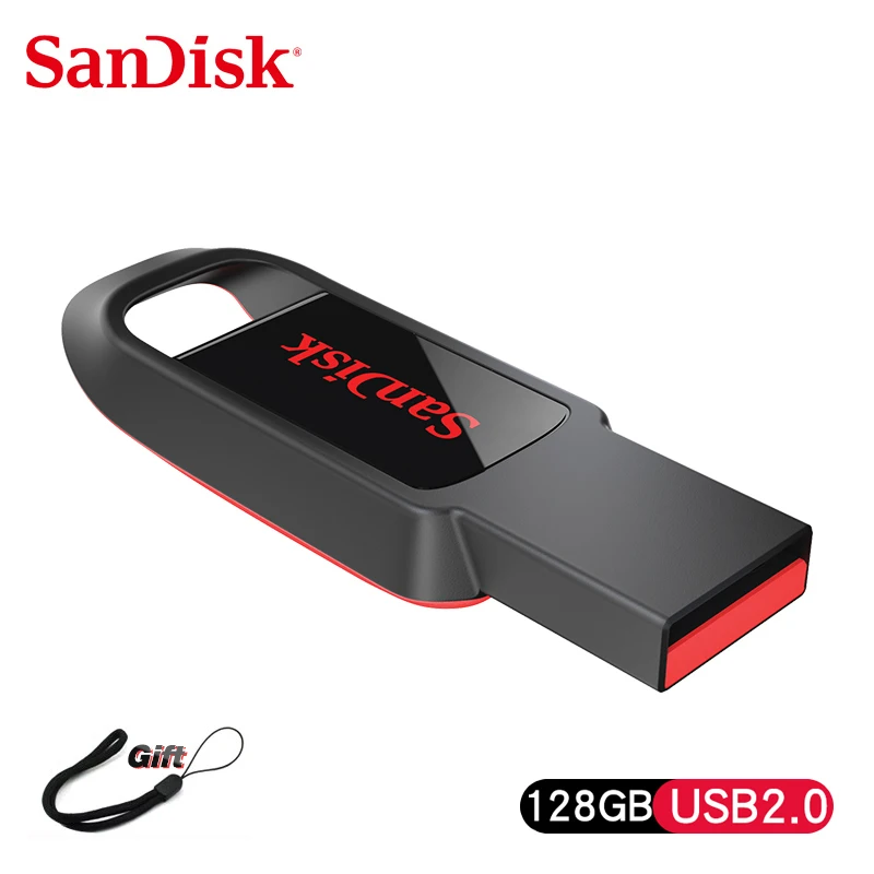 Двойной Флеш-накопитель SanDisk CZ61 USB флеш-накопитель 128 Гб 64 оперативной памяти 32